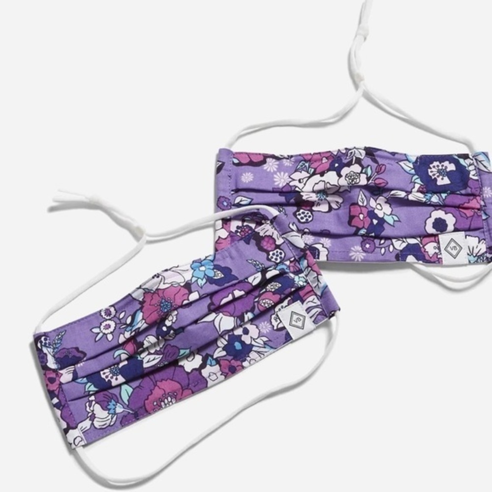 VERA BRADLEY ADULT FACE MASK 2Pack